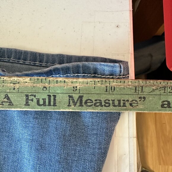 Westfield Eagle Womens Jeans Distressed Bootcut Wit Rhinestone Pockets 13 XL - Picture 8 of 13